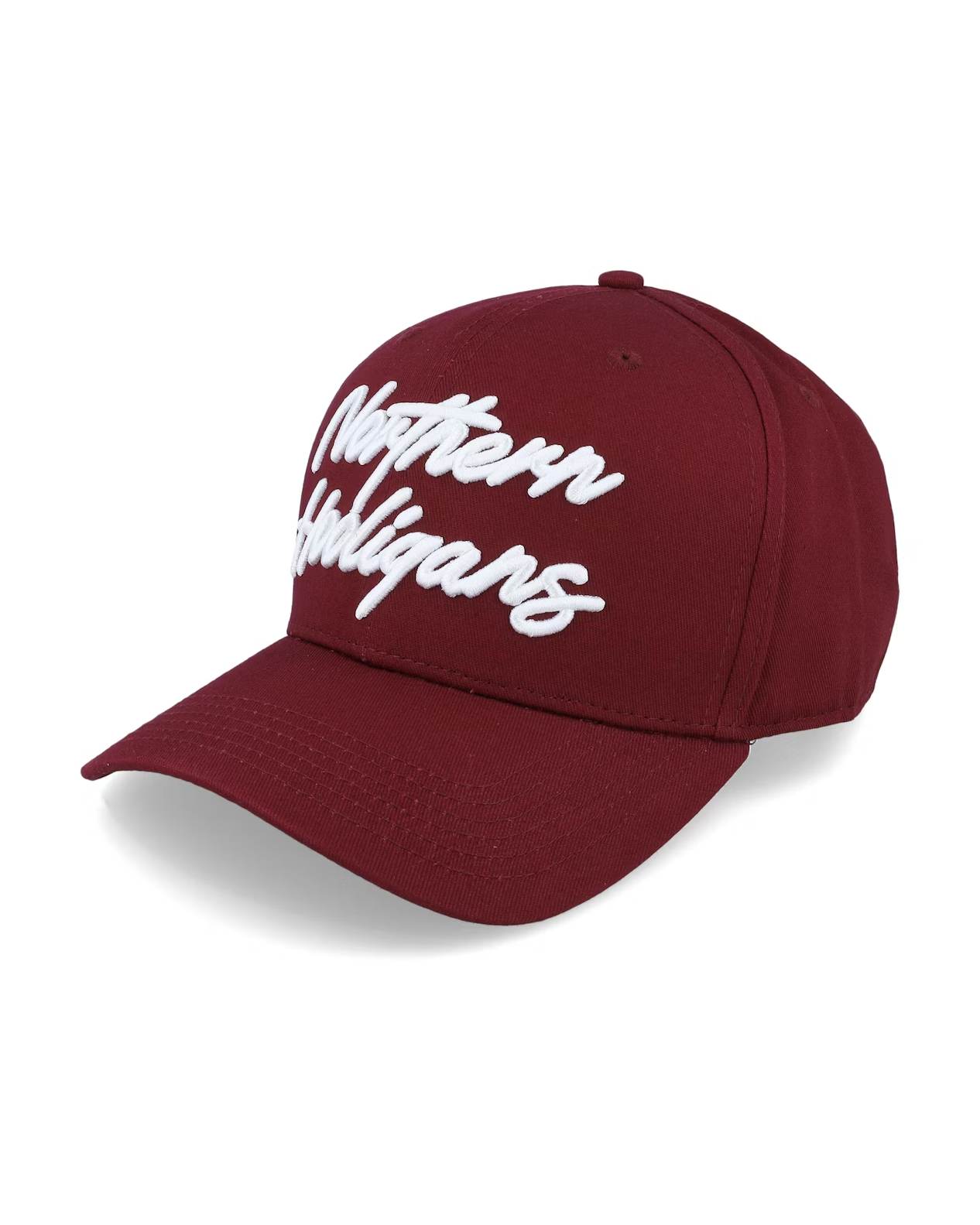 Script Snapback Keps - Maroon