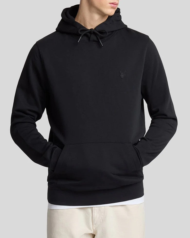 Superfine Pullover Tonal Hoodie - Svart