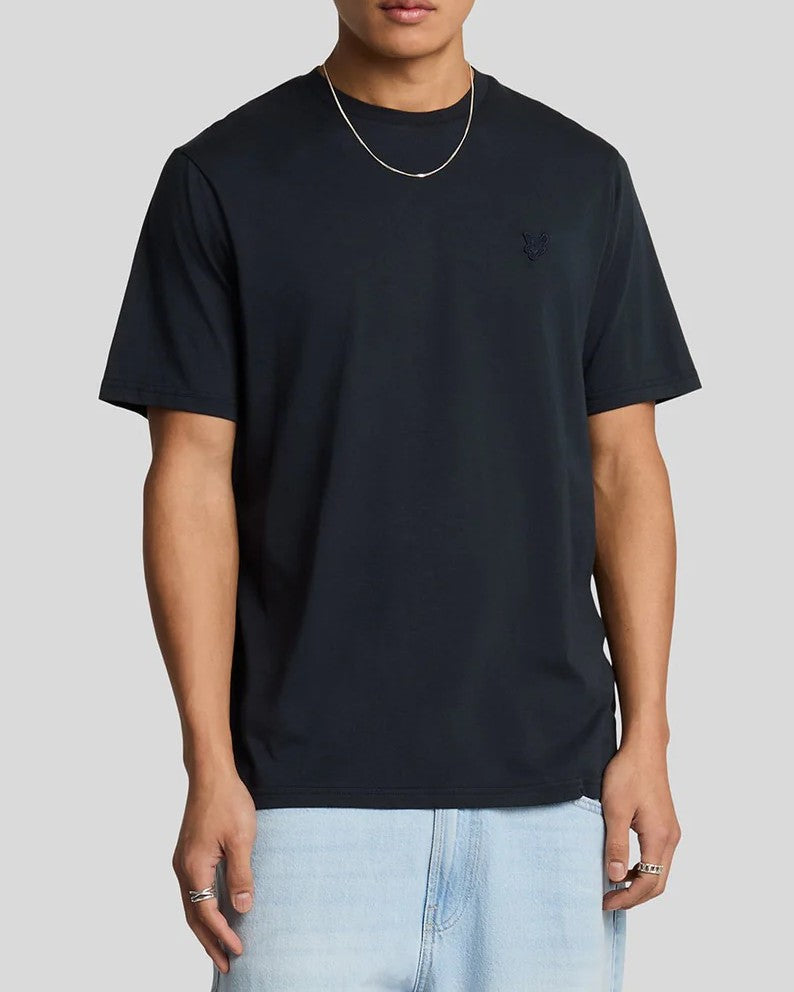 Superfine Tonal T-Shirt - Marinblå