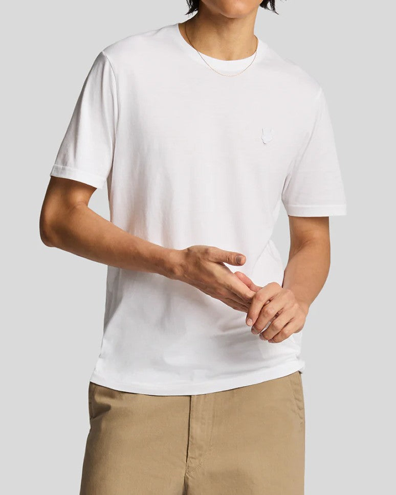 Superfine Tonal T-Shirt - Vit