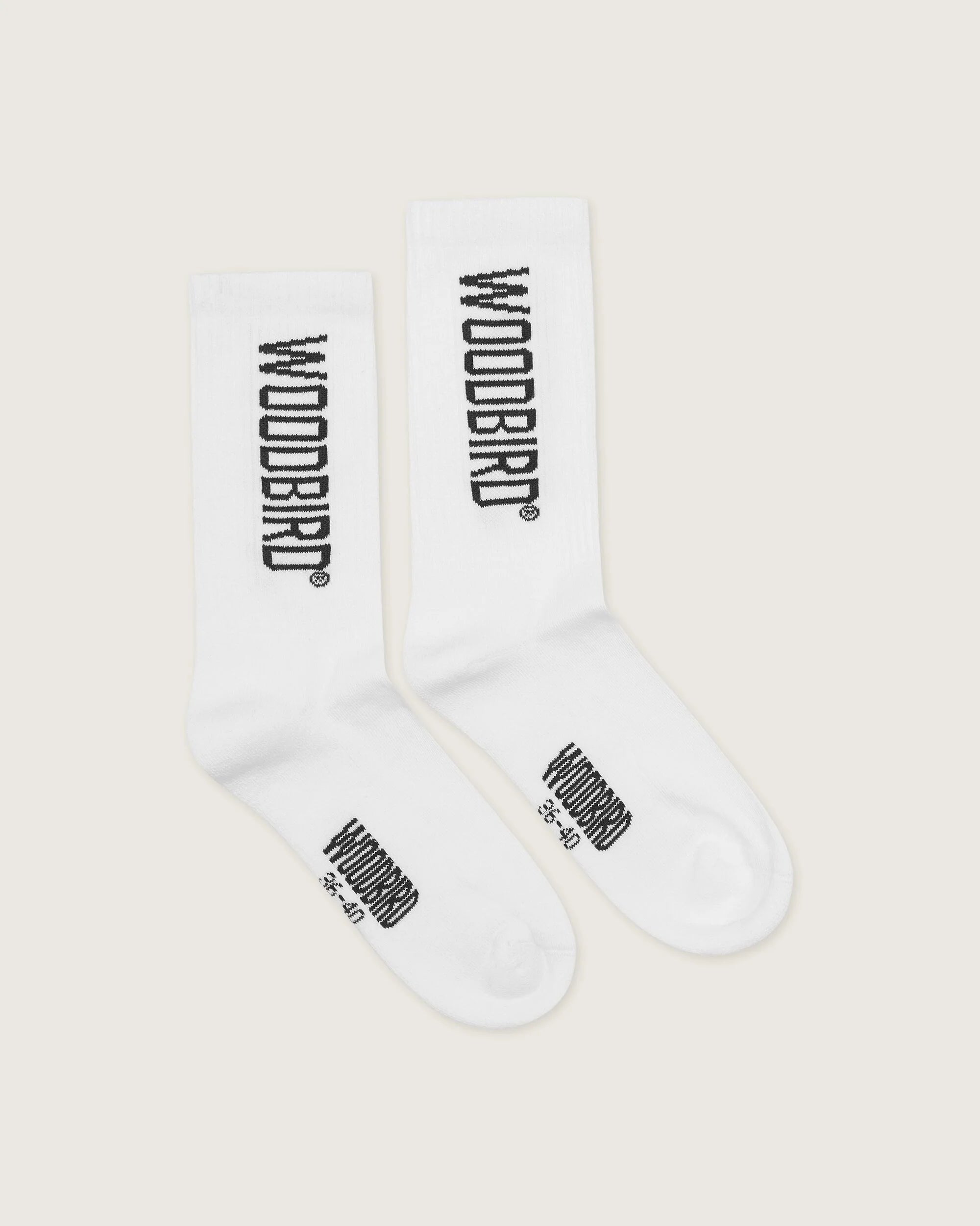 Tennis Logo Strumpor - Vit