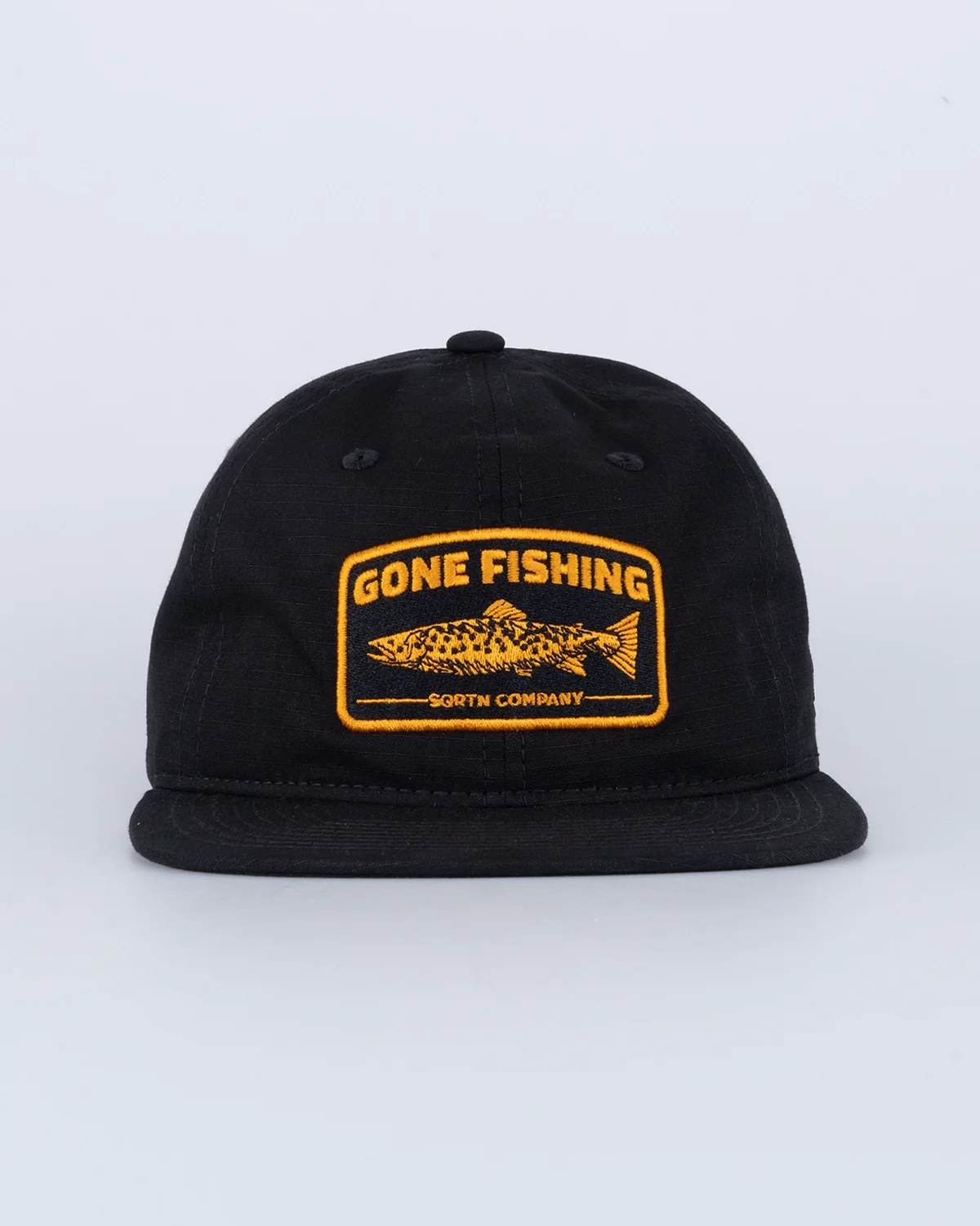 Trout 6 Panel Keps - Svart