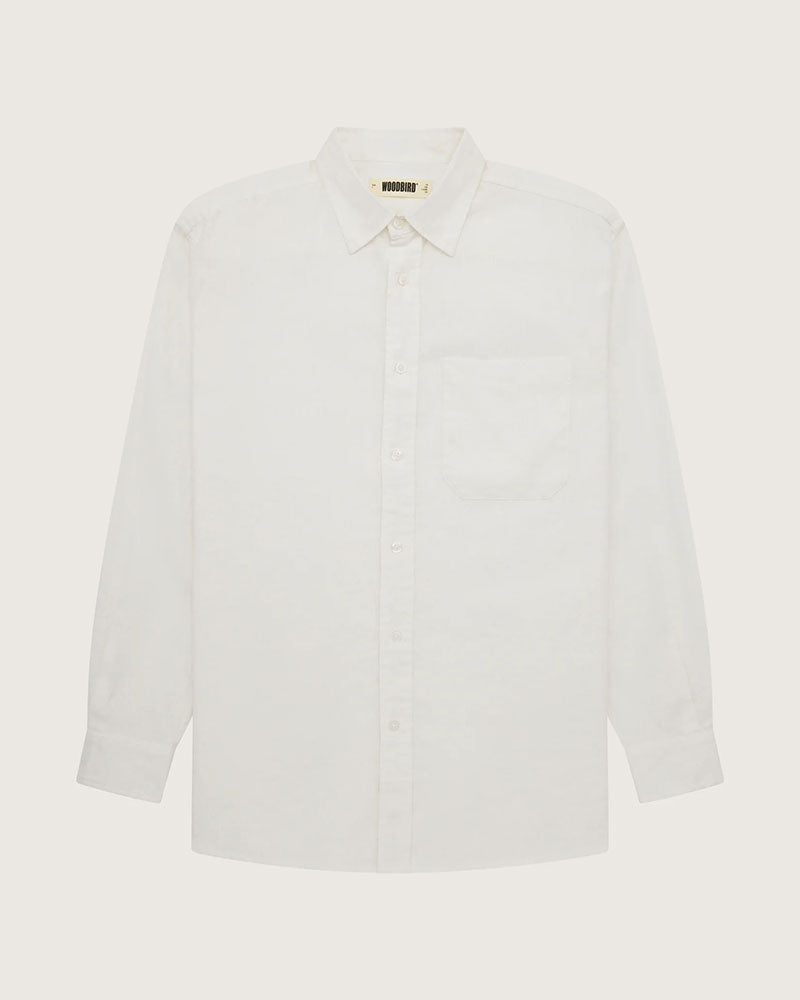 Yuzo Linen Skjorta - Off White