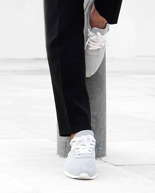 Sporty Suede Sneakers
