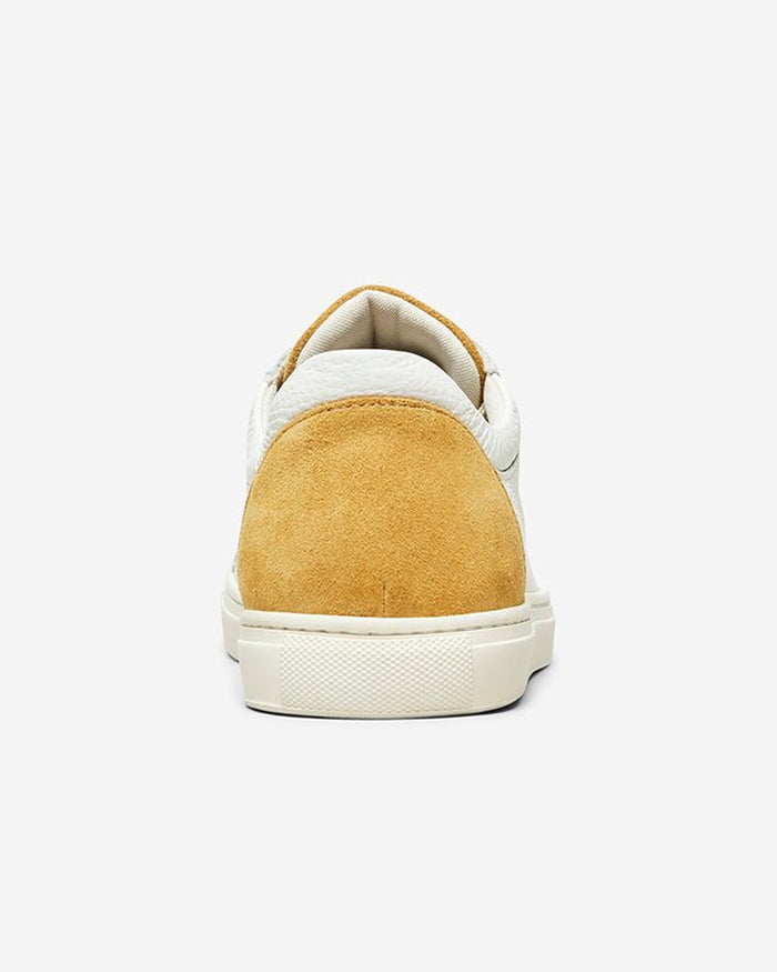 David Yellow Contrast Sneakers