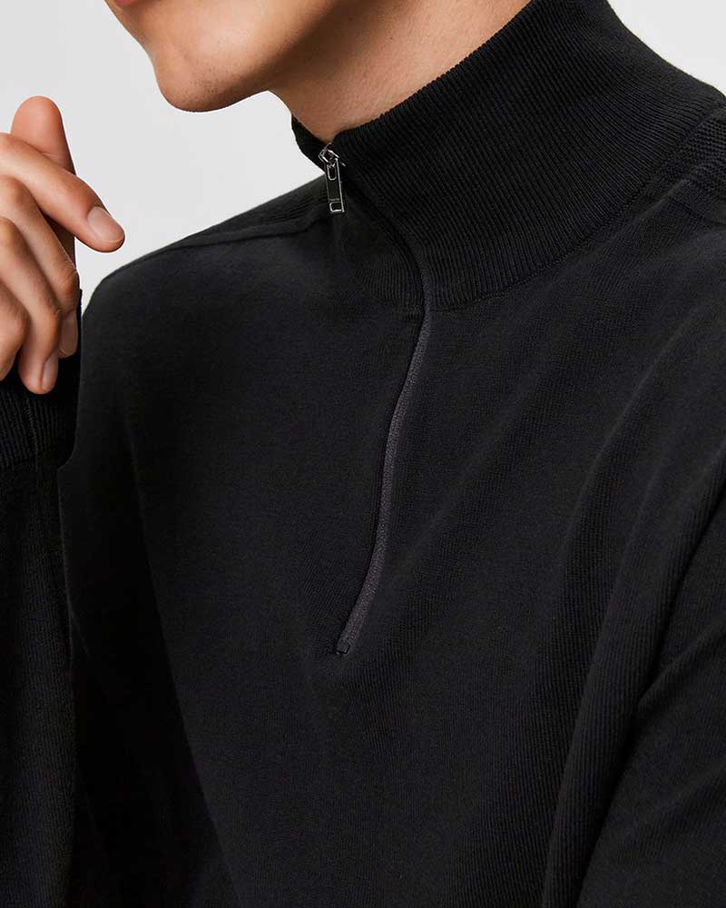 Pima Half Zip Tröja