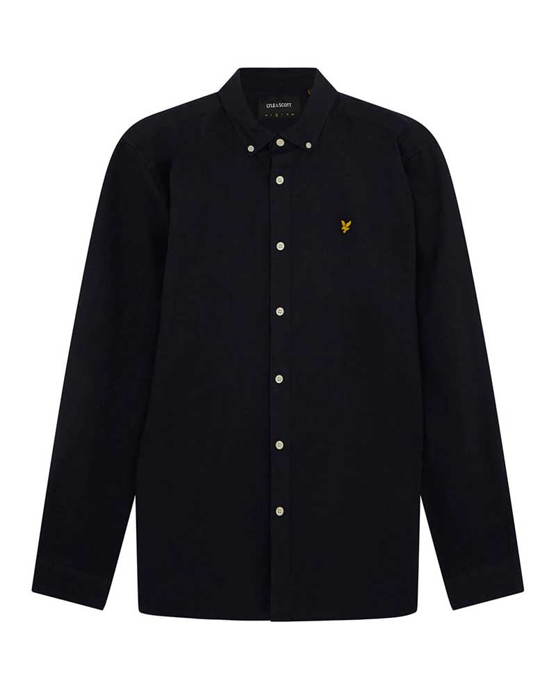 Cotton Linen Skjorta
