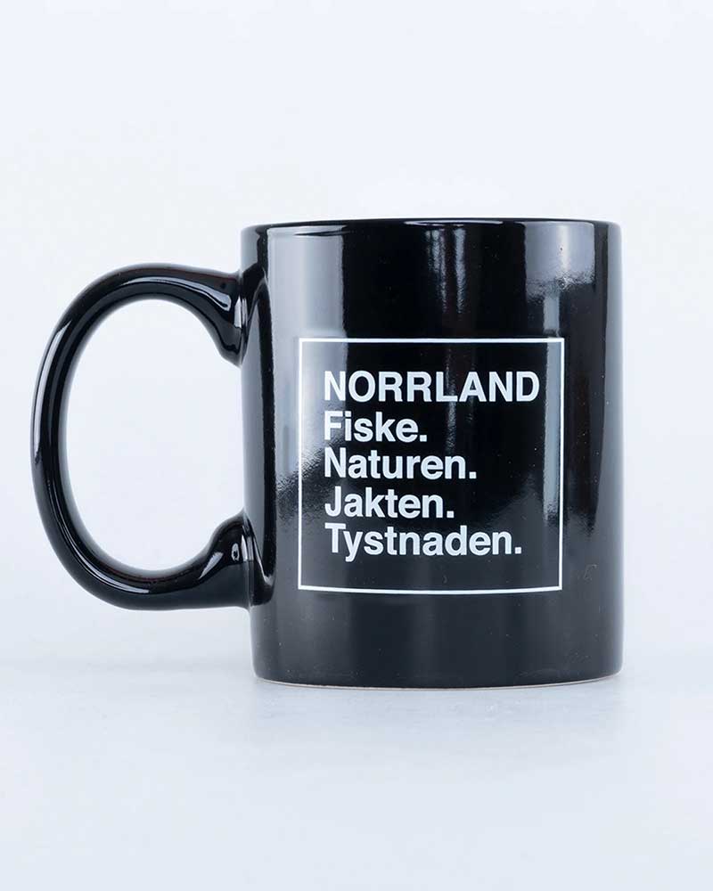 Tystnad Porslin Mugg