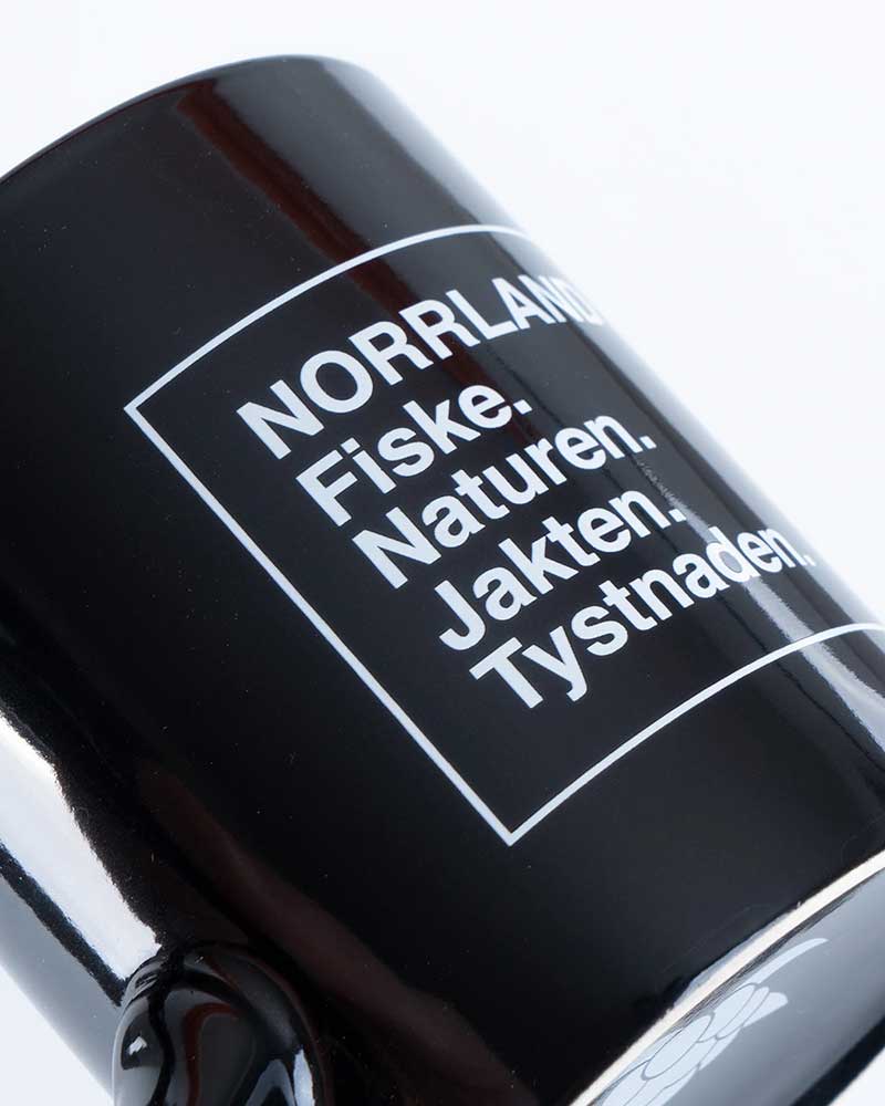 Tystnad Porslin Mugg