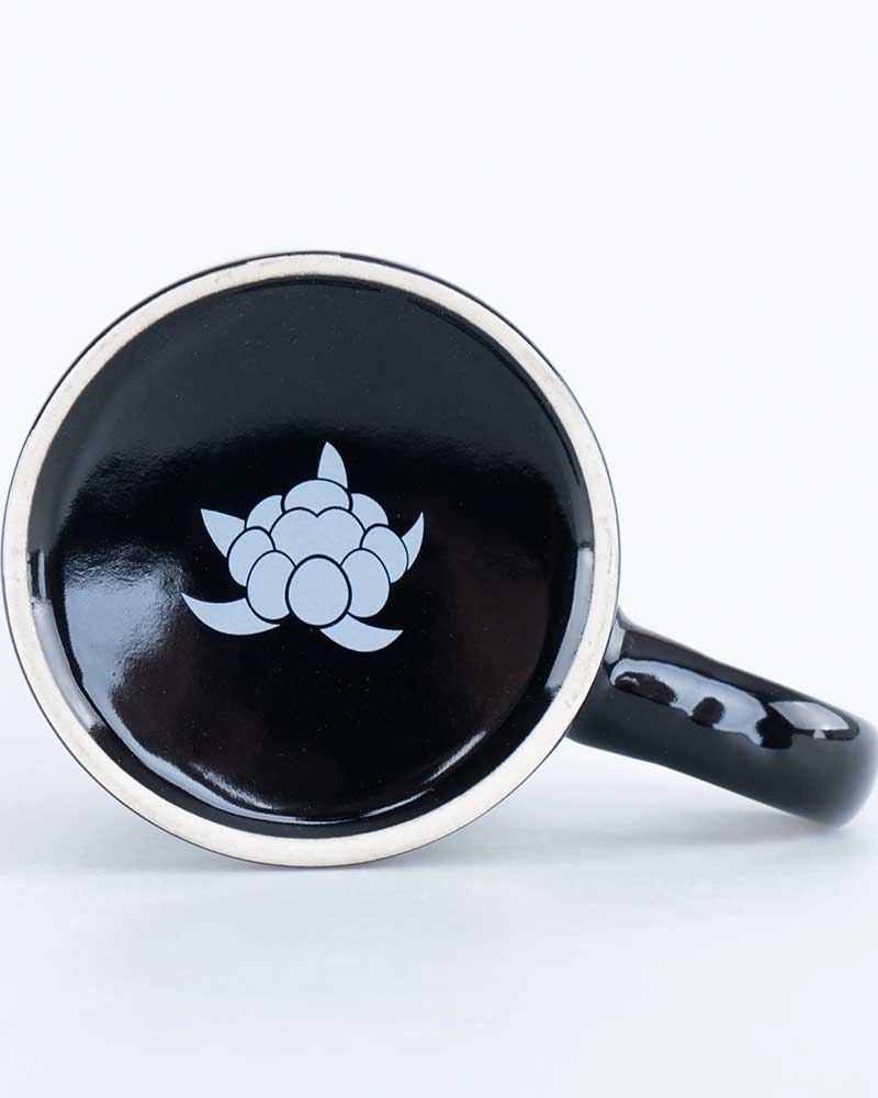 Tystnad Porslin Mugg
