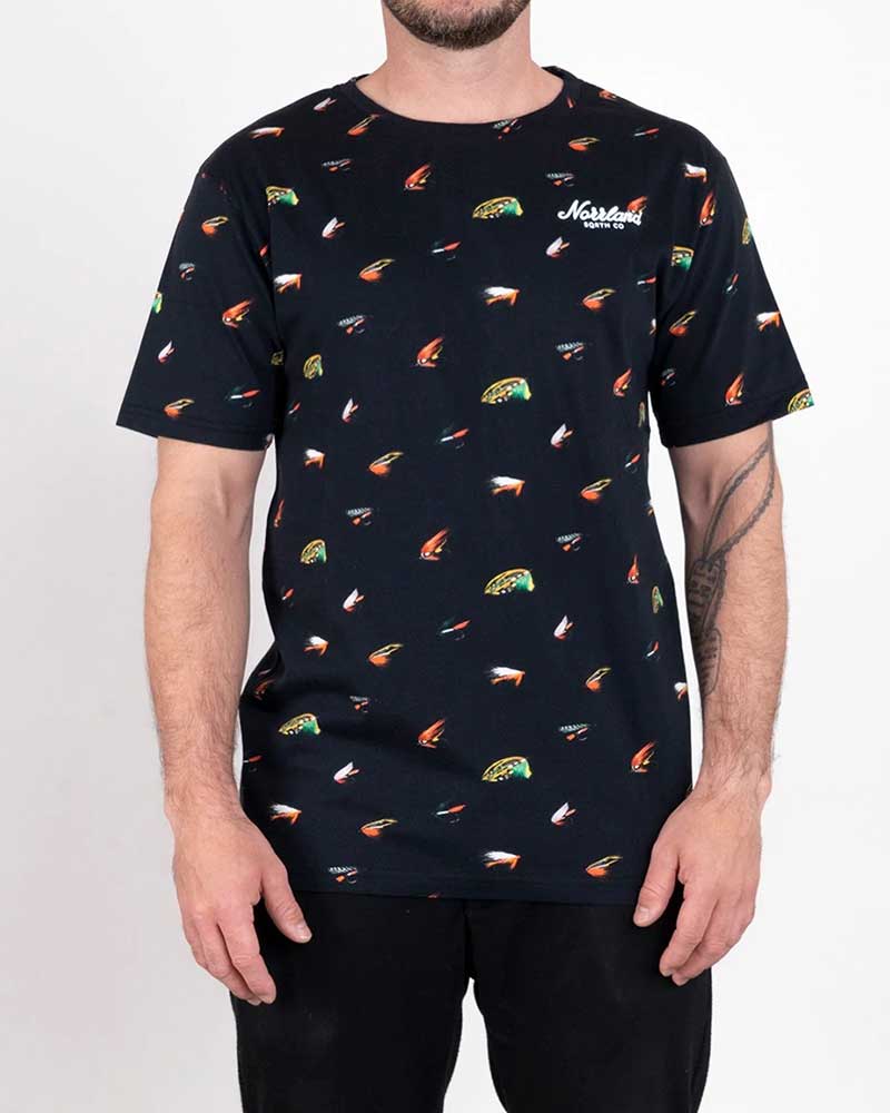 TGN Script Flies T-Shirt