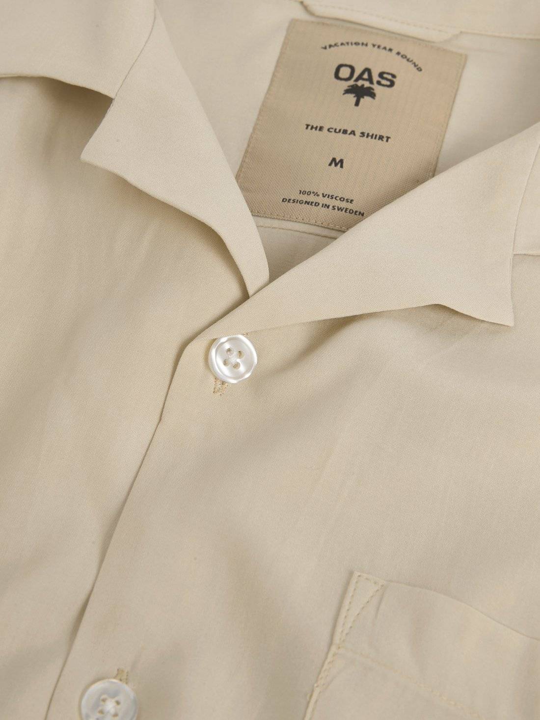 Plain Viscose Skjorta