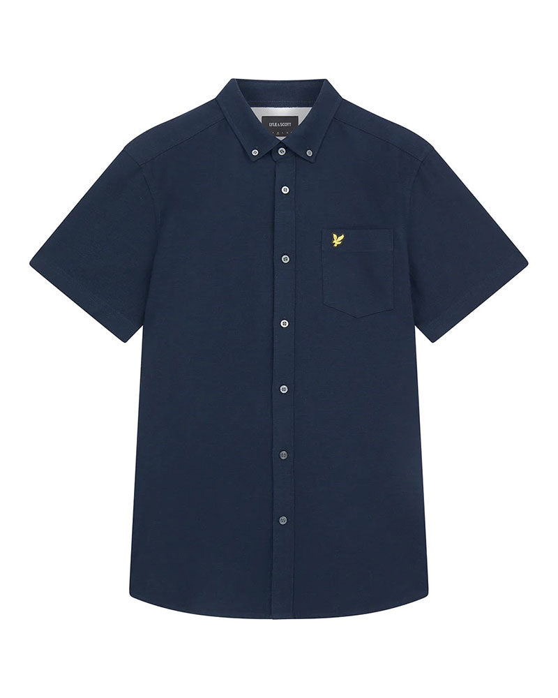 Cotton Slub SS Skjorta