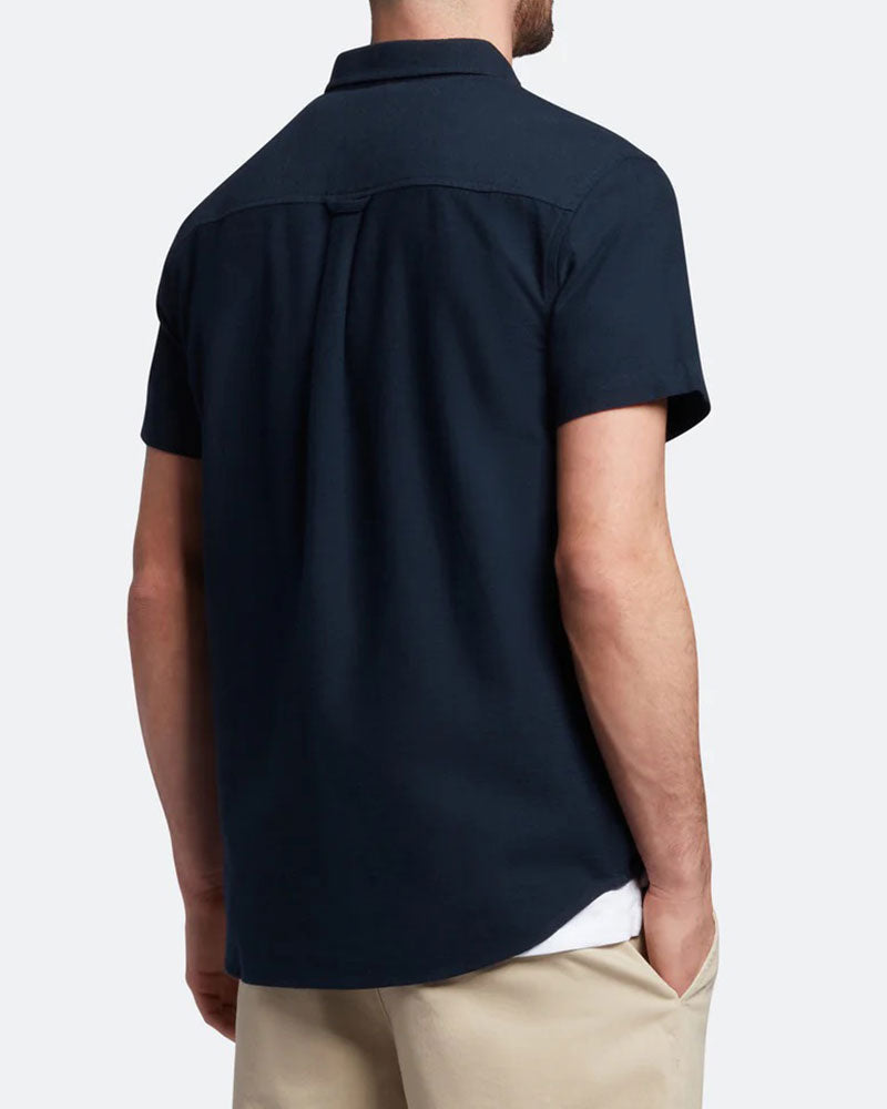 Cotton Slub SS Skjorta