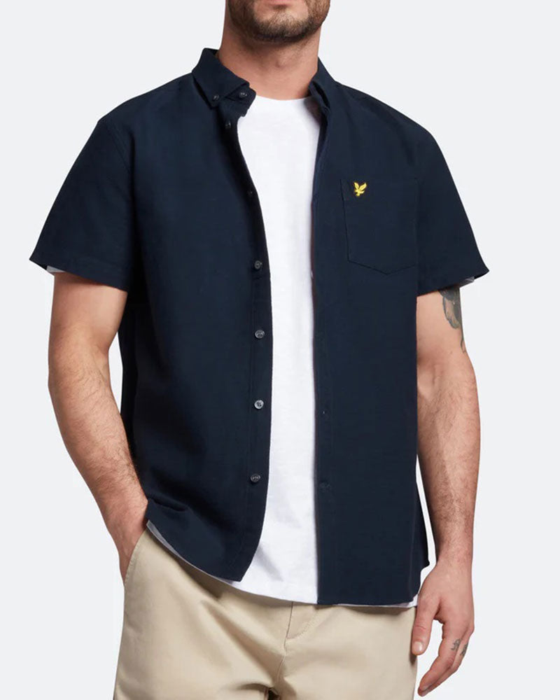 Cotton Slub SS Skjorta