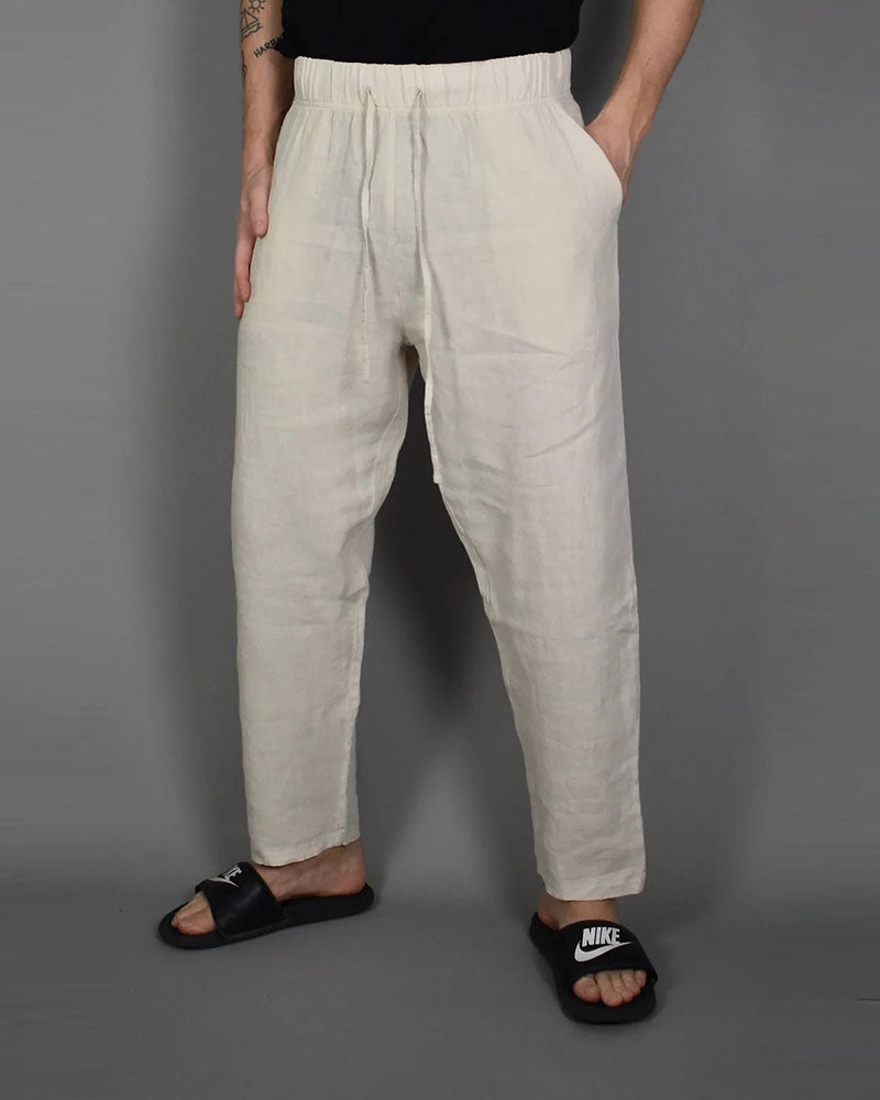 Lasse Linen Pant Byxor