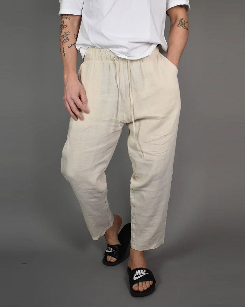 Lasse Linen Pant Byxor