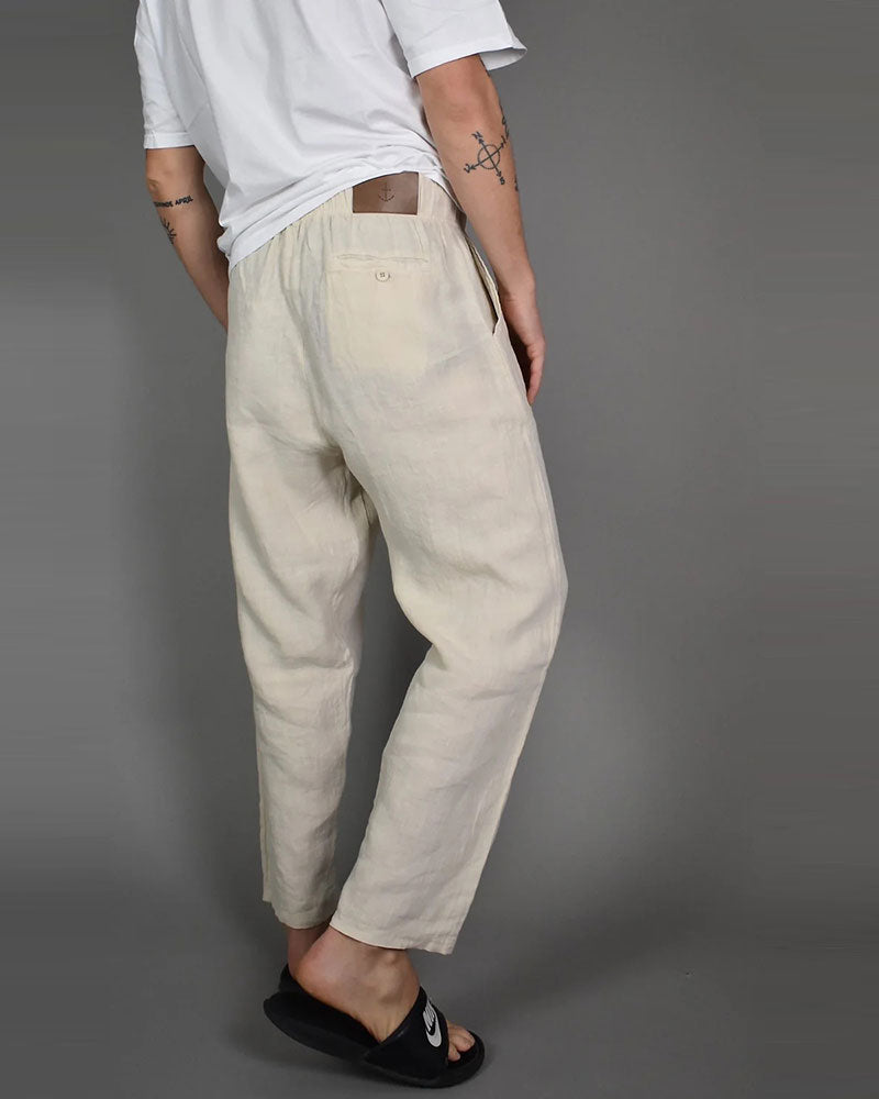 Lasse Linen Pant Byxor