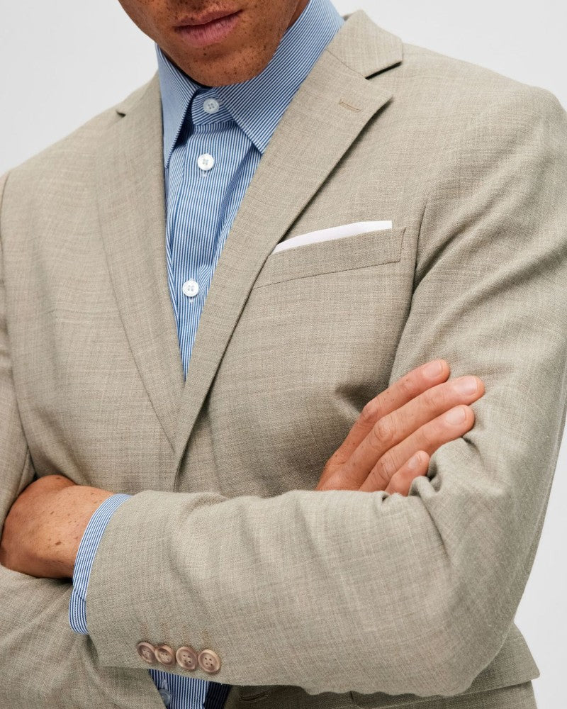 Slim Oasis Linen Kavaj