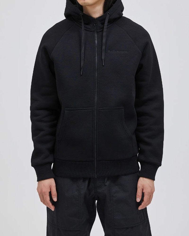 Peak Original Small Logo Zip Hoodie