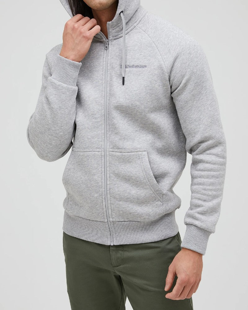 Peak Original Small Logo Zip Hoodie