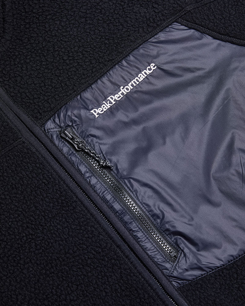 Pile Fleece Zip Jacka