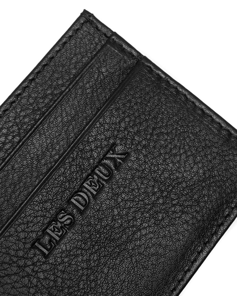 Leather Korthållare