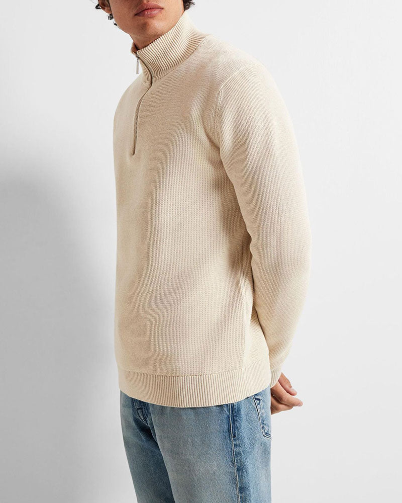 Dane Structure Half Zip Tröja