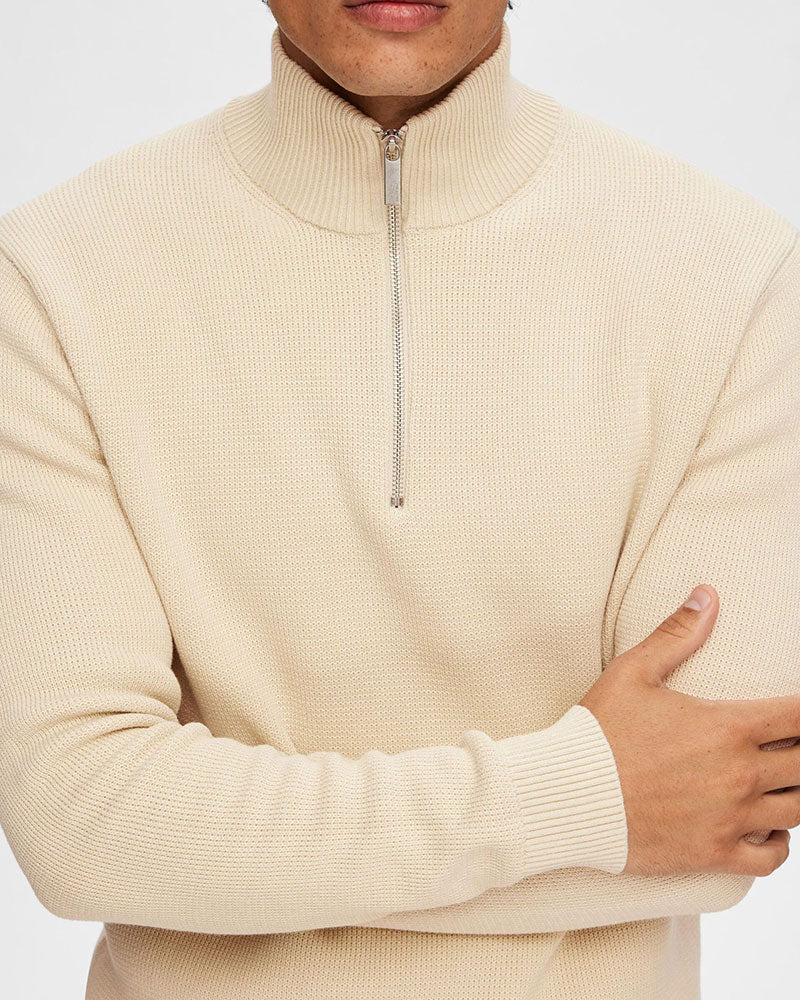 Dane Structure Half Zip Tröja
