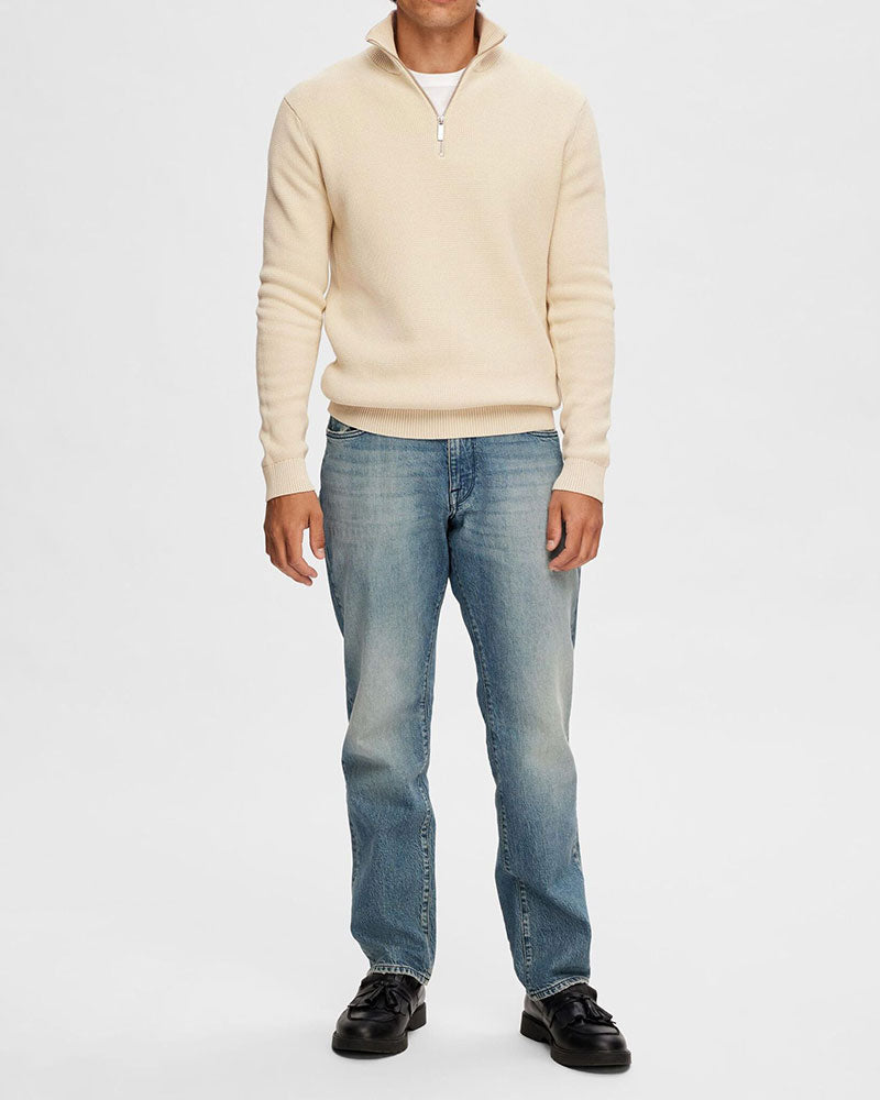 Dane Structure Half Zip Tröja
