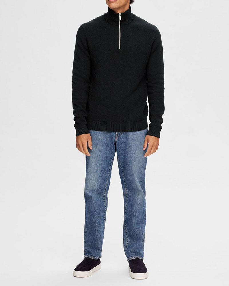 Dane Structure Half Zip Tröja