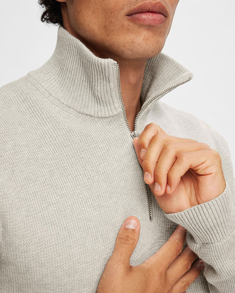 Dane Structure Half Zip Tröja