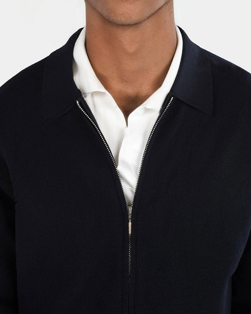 Colby Knitted Full Zip Tröja