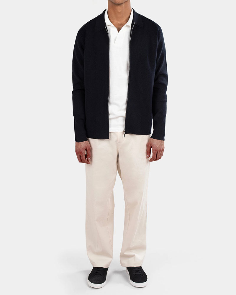 Colby Knitted Full Zip Tröja