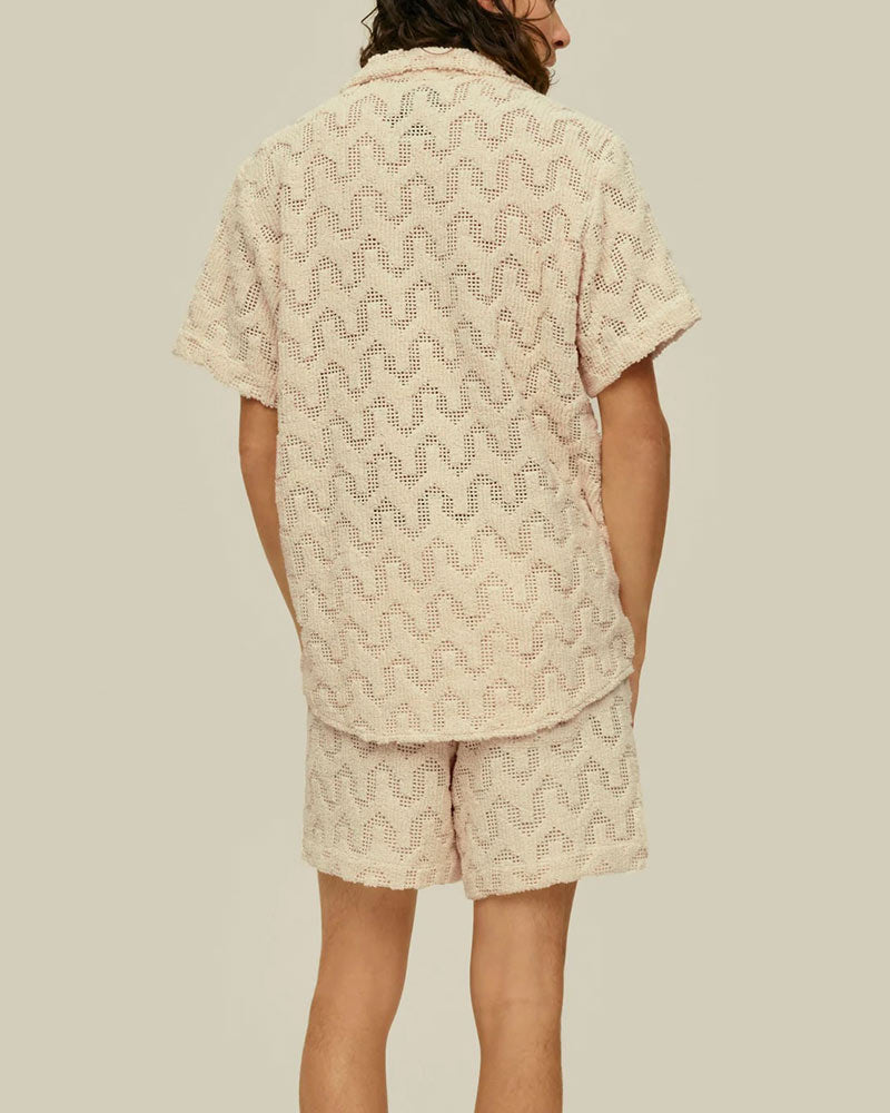 Cuba Crochet Skjorta