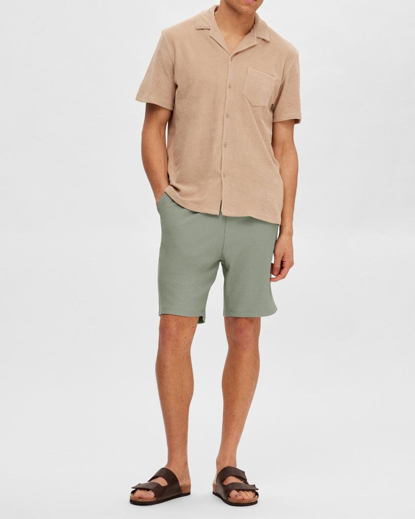 Loose Plisse Shorts