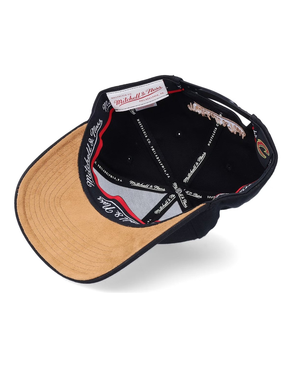 Leather Logo Cleveland Cavaliers Keps