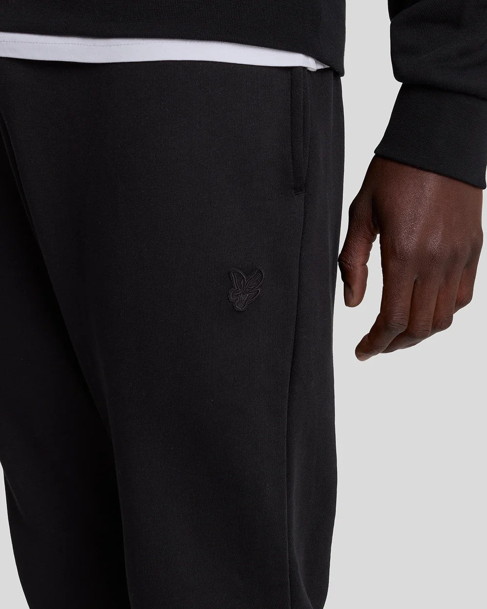 Tonal Eagle Skinny Sweatpants