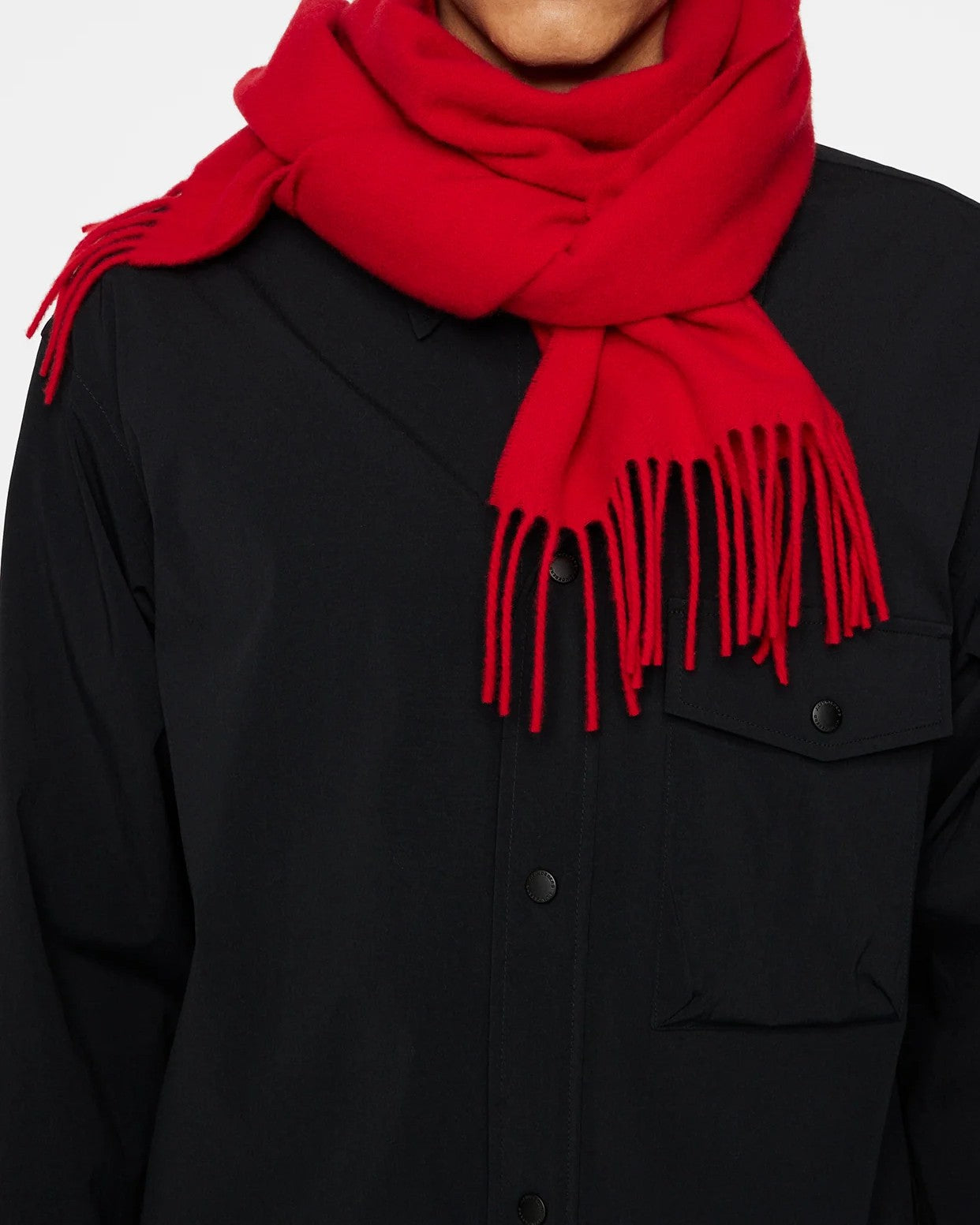 Champ Solid Wool Scarf