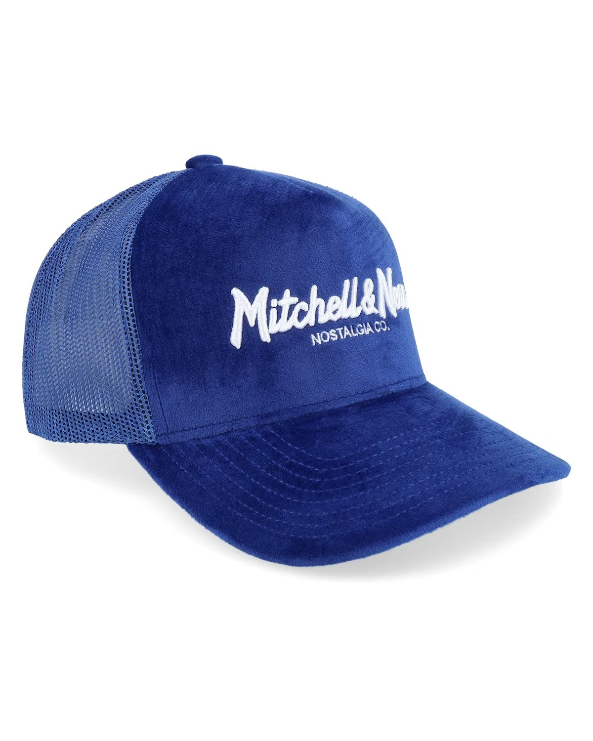 Velvet Pinscript Trucker Keps