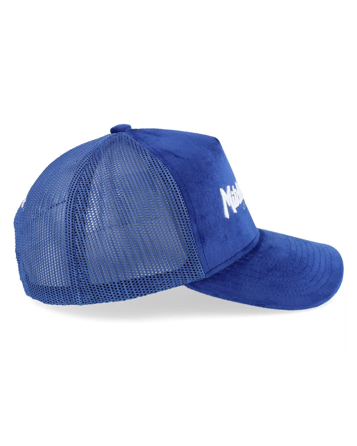 Velvet Pinscript Trucker Keps