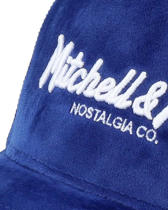 Velvet Pinscript Trucker Keps