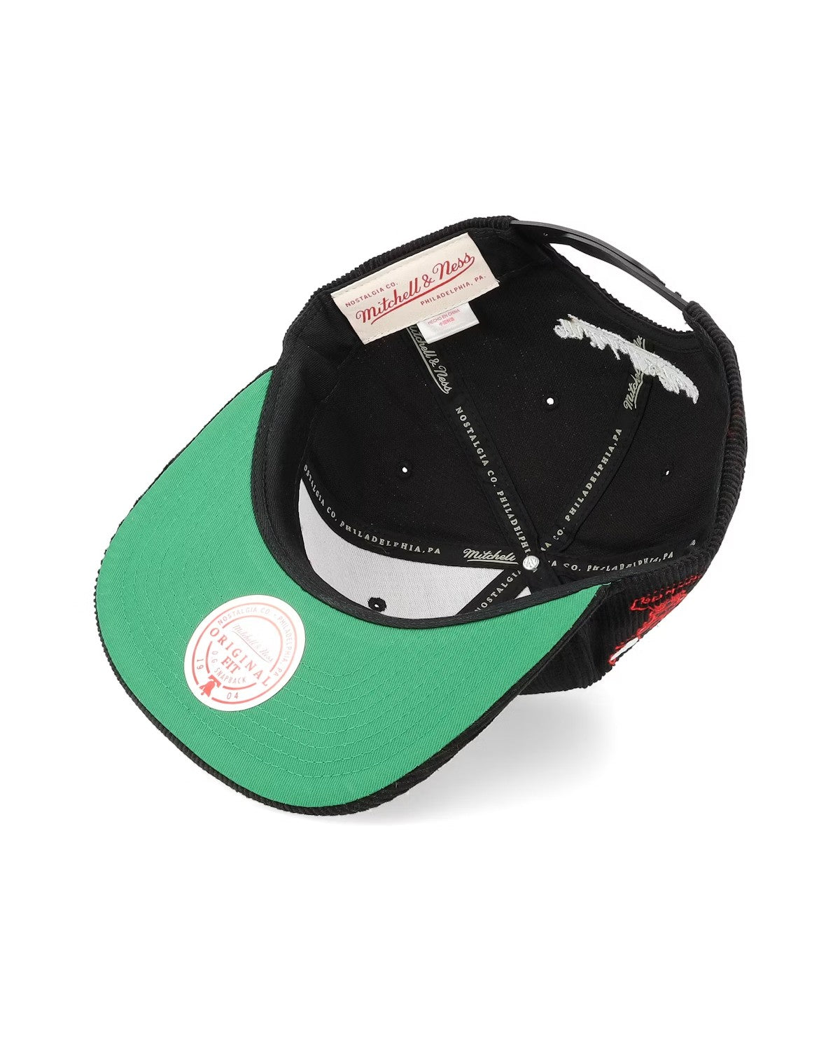 Cord Net Snapback Bulls Keps