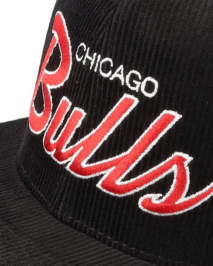 Cord Net Snapback Bulls Keps