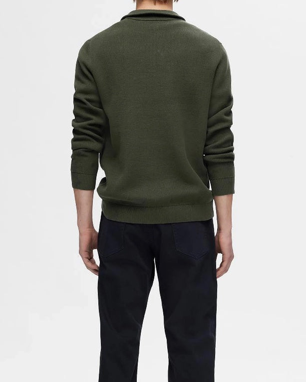 Dane Structure Half Zip Tröja