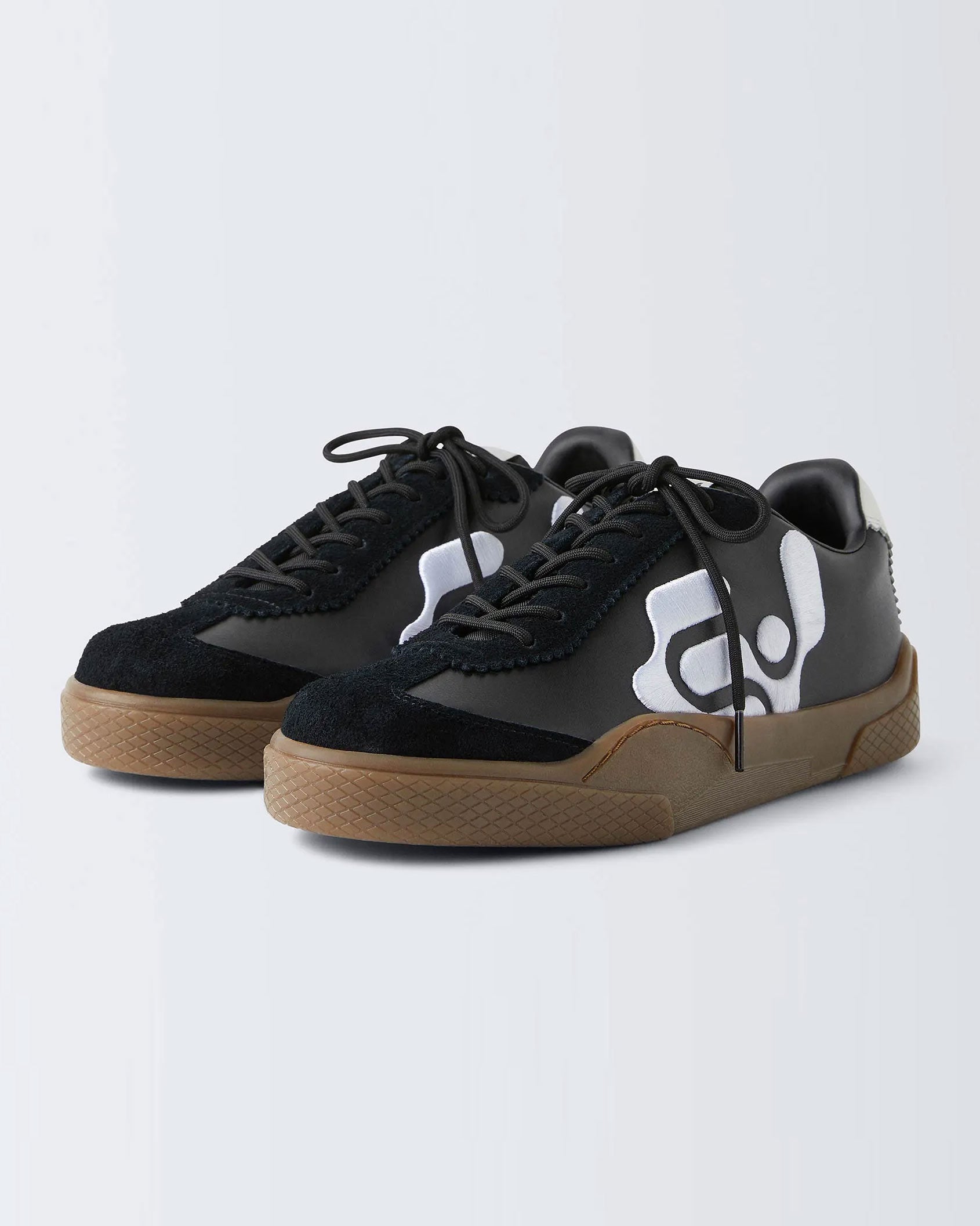 Santos Leather Sneakers