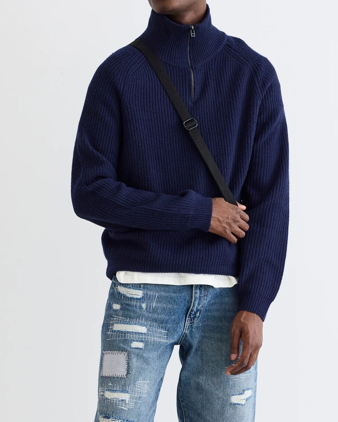 Lass Wool Half Zip Tröja