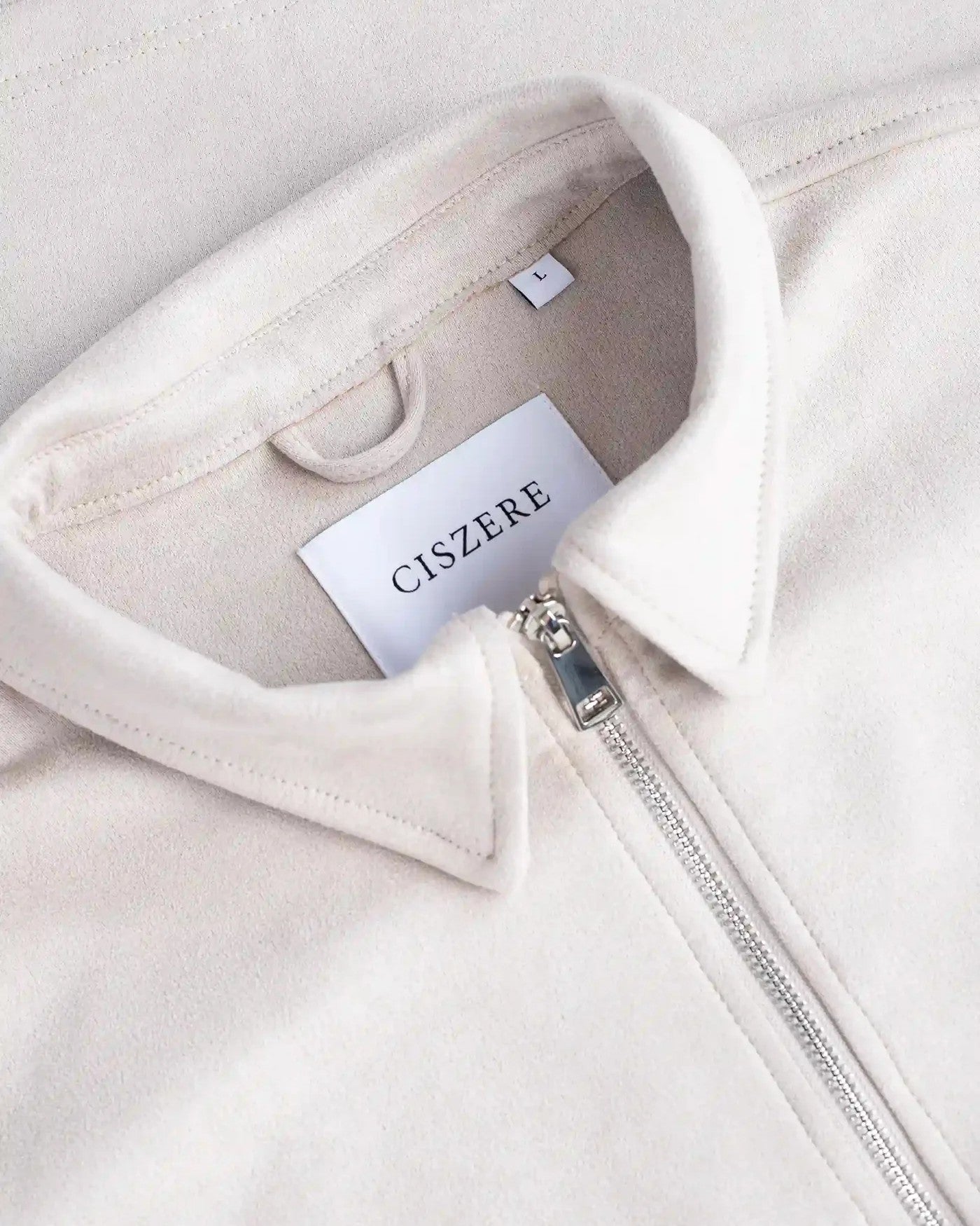 Leo Vegan Suede Half Zip Tröja