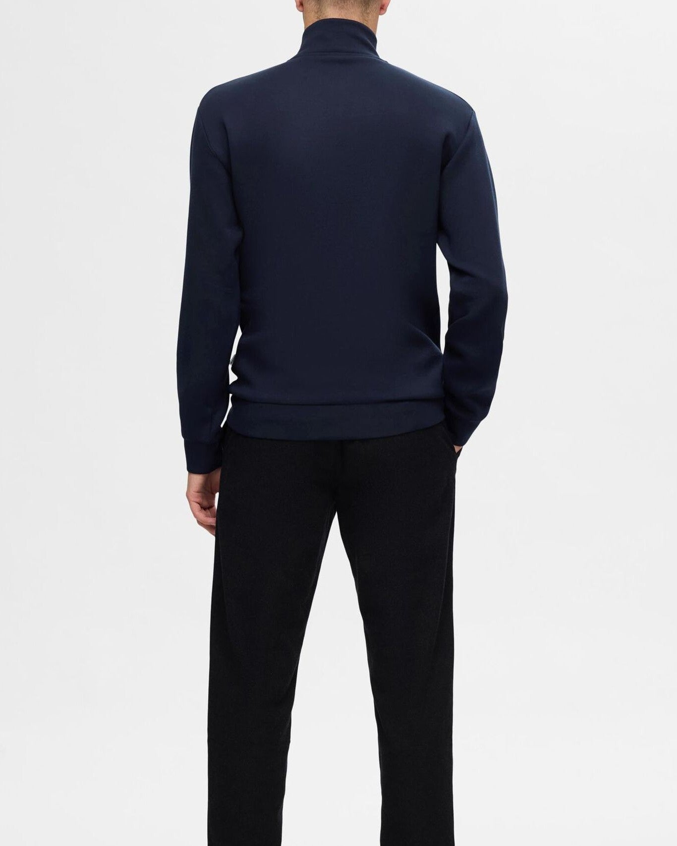 Emanuel Soft Zip High Neck Tröja