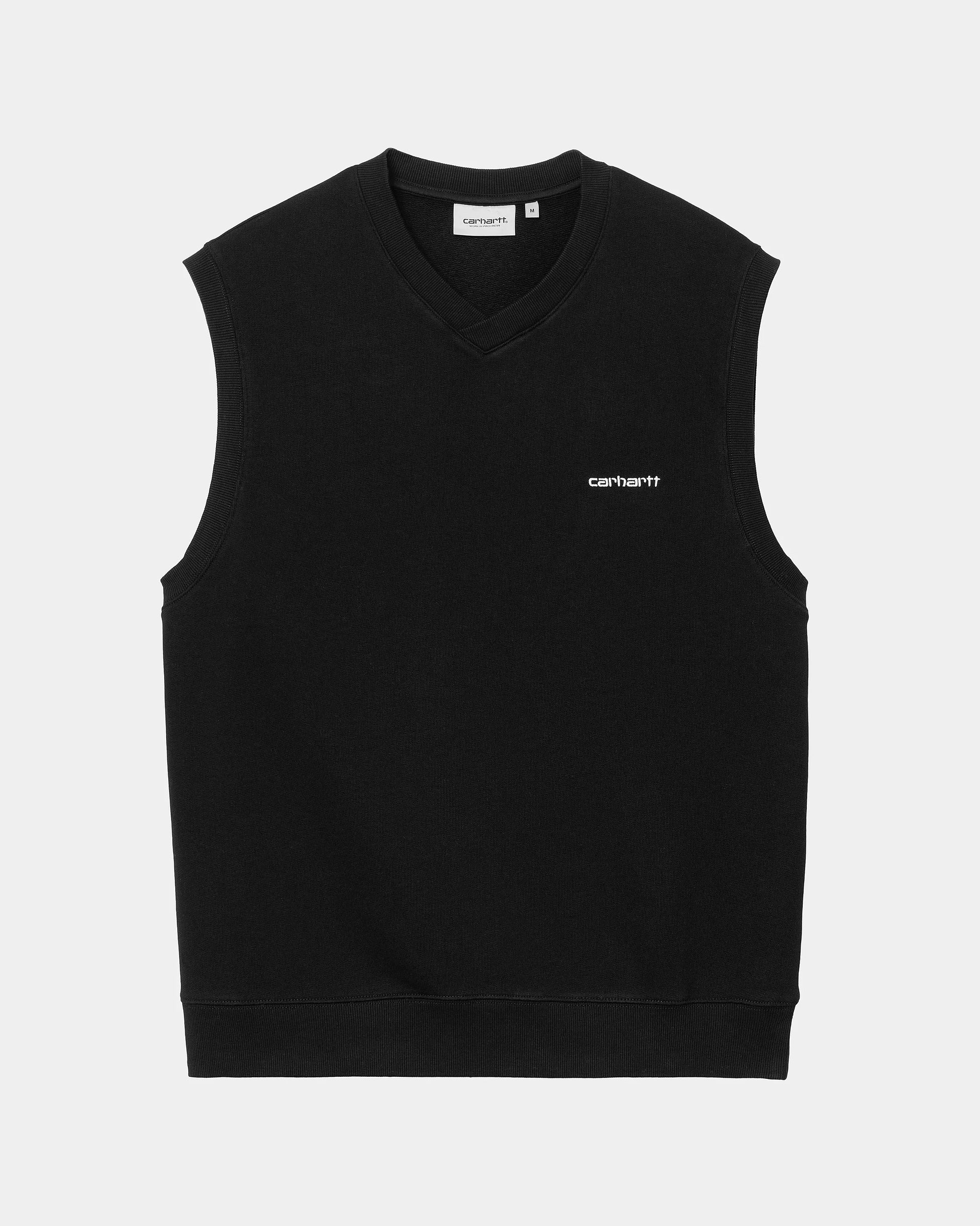 Script V Neck Väst